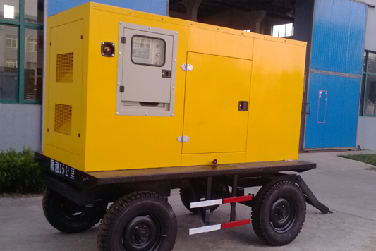 ?？邓钩晒χ袠?biāo)煙臺動漫基地用發(fā)電機(jī)